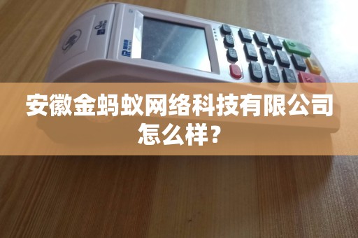 安徽金蚂蚁网络科技 通讯设备销售领域的深耕者